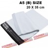 20X35cm Size White Courier Bag (100pcs)